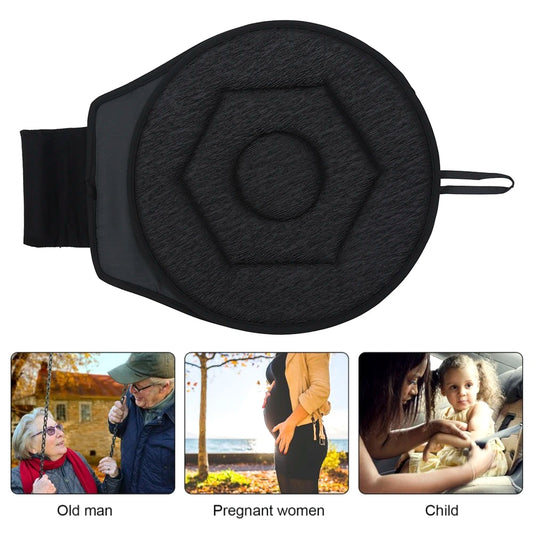 Rotating Anti-Slip Car Seat Cushion - Universal Breathable Mobility Aid for Vehicle Seats