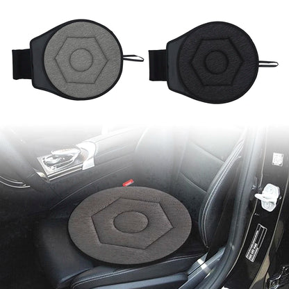 Rotating Anti-Slip Car Seat Cushion - Universal Breathable Mobility Aid for Vehicle Seats