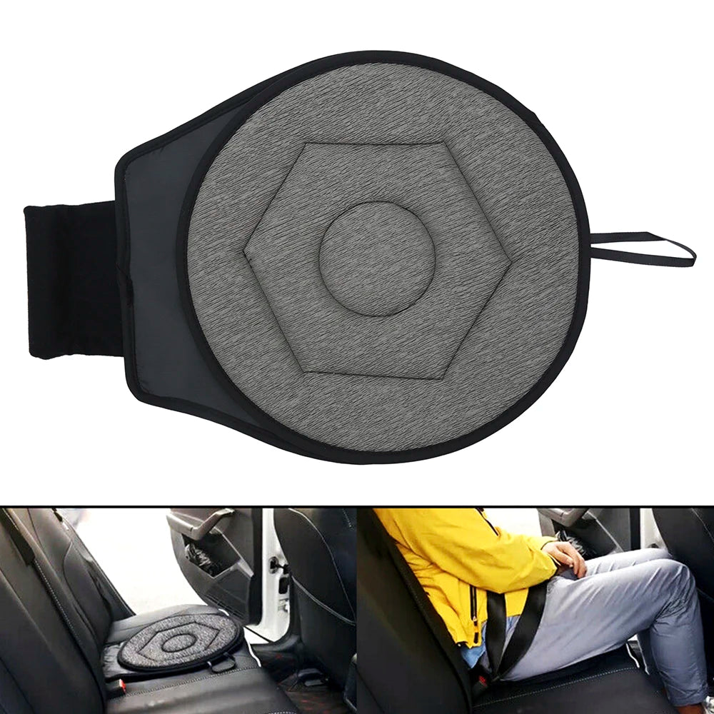 Rotating Anti-Slip Car Seat Cushion - Universal Breathable Mobility Aid for Vehicle Seats